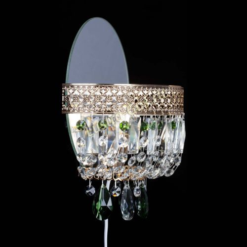 Бра Венеция зеленая в Химках Гусь Хрустальный