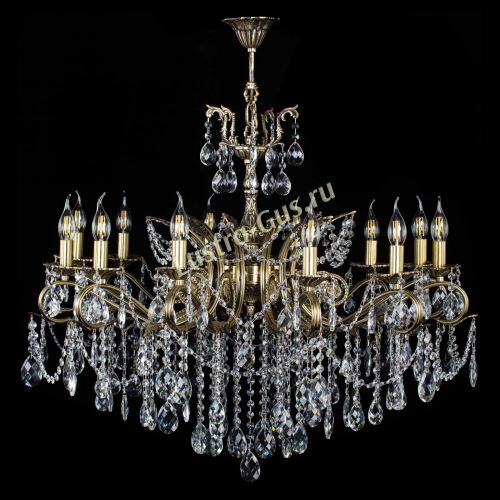 Люстра бронзовая Афина №1 баден в Химках Гусь Хрустальный