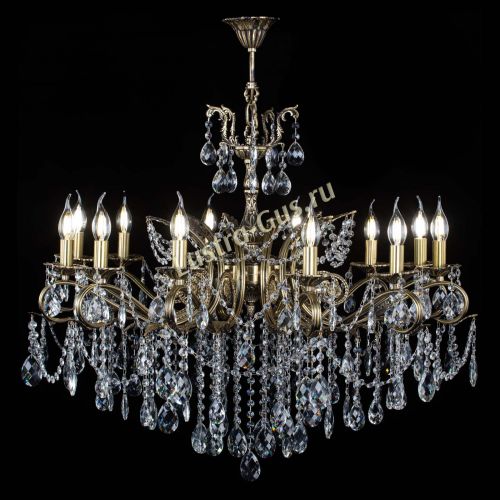 Люстра бронзовая Афина №1 баден в Химках Гусь Хрустальный