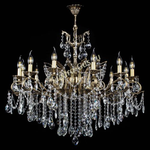 Люстра бронзовая Афина №1 баден в Химках Гусь Хрустальный