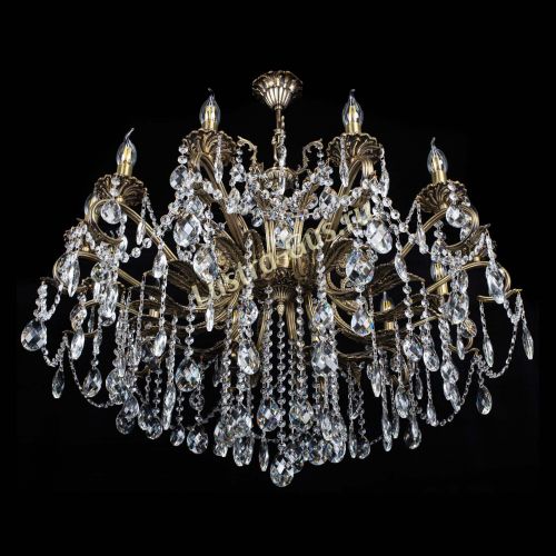 Люстра бронзовая Афина №1 баден в Химках Гусь Хрустальный