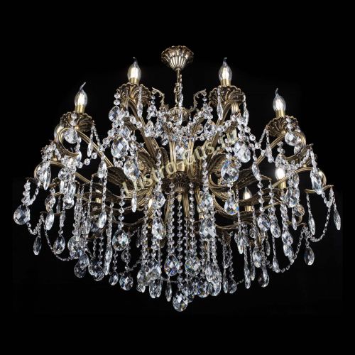 Люстра бронзовая Афина №1 баден в Химках Гусь Хрустальный
