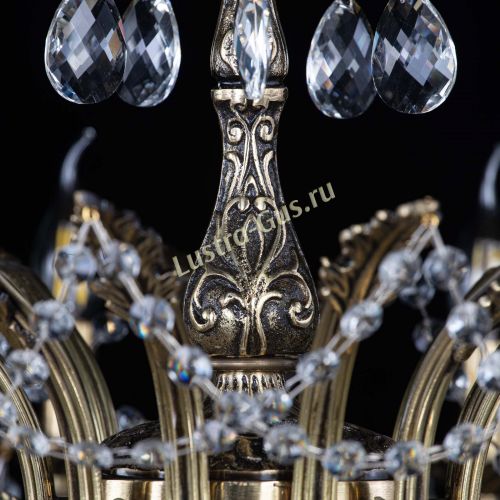 Люстра бронзовая Афина №1 баден в Химках Гусь Хрустальный
