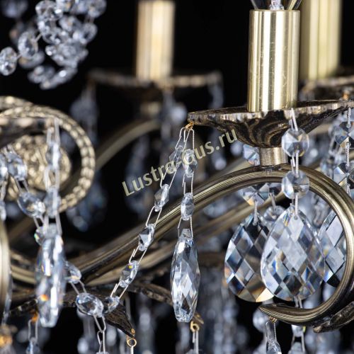Люстра бронзовая Афина №1 баден в Химках Гусь Хрустальный