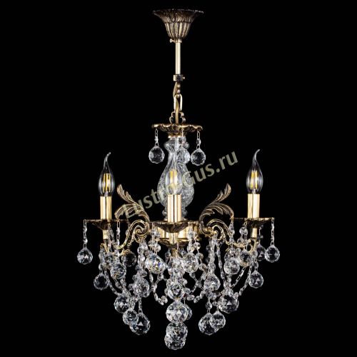 Люстра бронзовая Алфея №3/1 Шар в Химках Гусь Хрустальный