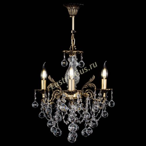 Люстра бронзовая Алфея №3/1 Шар в Химках Гусь Хрустальный