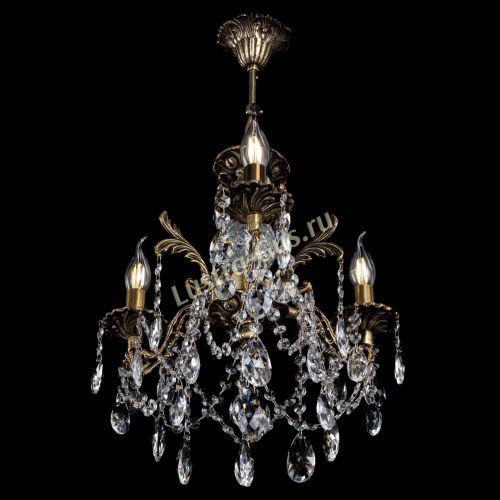 Люстра бронзовая Алфея №3/1 Журавлик в Химках Гусь Хрустальный