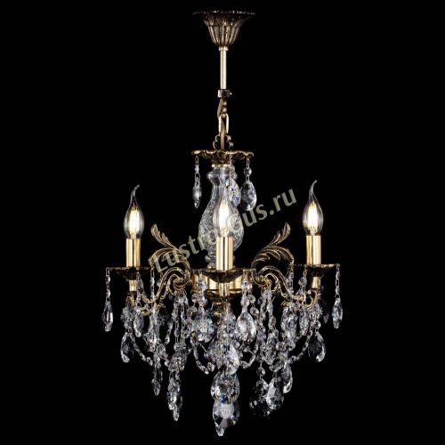 Люстра бронзовая Алфея №3/1 Звездочка в Химках Гусь Хрустальный