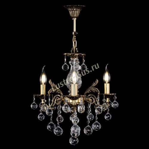 Люстра бронзовая Алфея №3/2 Шар в Химках Гусь Хрустальный