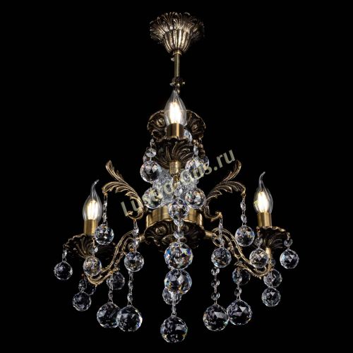 Люстра бронзовая Алфея №3/2 Шар в Химках Гусь Хрустальный