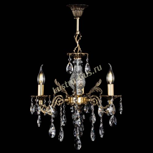 Люстра бронзовая Алфея №3/2 Звездочка в Химках Гусь Хрустальный