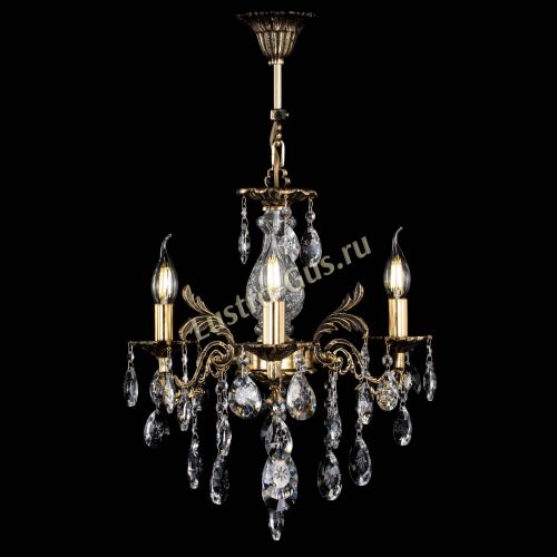 Люстра бронзовая Алфея №3/2 Звездочка в Химках Гусь Хрустальный
