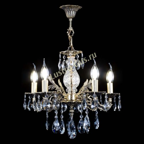 Люстра бронзовая Алфея №5/1 Лучик в Химках Гусь Хрустальный