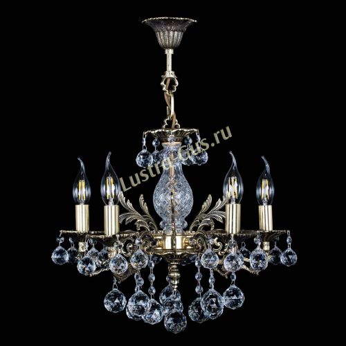 Люстра бронзовая Алфея №5/1 Шар в Химках Гусь Хрустальный