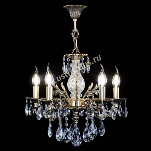 Люстра бронзовая Алфея №5/1 Журавлик в Химках Гусь Хрустальный