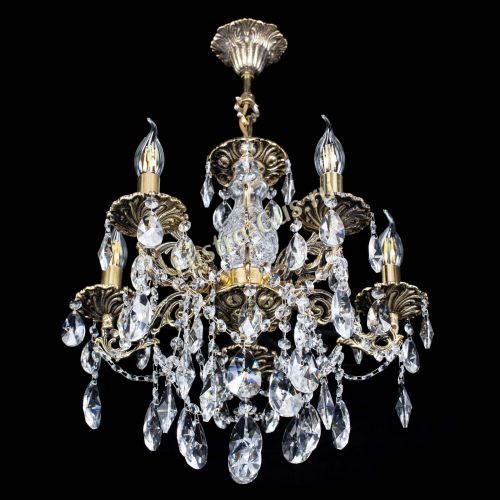 Люстра бронзовая Алфея №5/3 Лучик в Химках Гусь Хрустальный