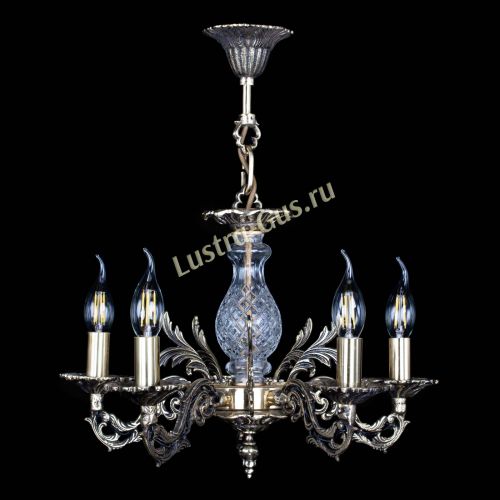 Люстра бронзовая Алфея №5/3 Лучик в Химках Гусь Хрустальный