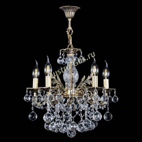 Люстра бронзовая Алфея №5/3 Шар в Химках Гусь Хрустальный