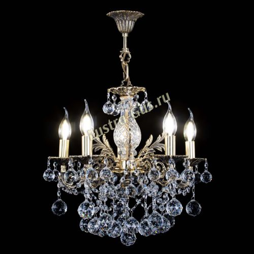 Люстра бронзовая Алфея №5/3 Шар в Химках Гусь Хрустальный