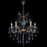 Люстра бронзовая Алфея №5 "Малахит" баден в Химках