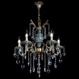 Люстра бронзовая Алфея №5 "Малахит" баден в Химках