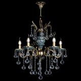 Люстра бронзовая Алфея №5 "Малахит" шар в Химках