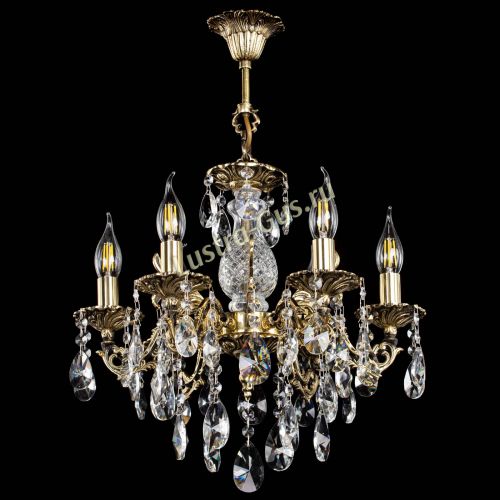 Люстра бронзовая Алфея №6/1 Лучик в Химках Гусь Хрустальный