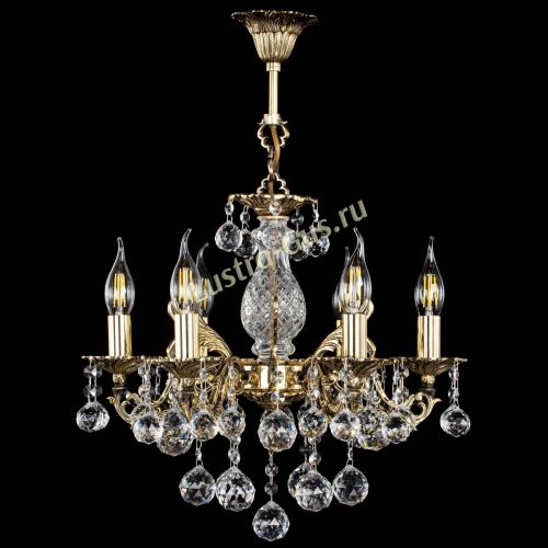 Люстра бронзовая Алфея №6/1 Шар в Химках Гусь Хрустальный