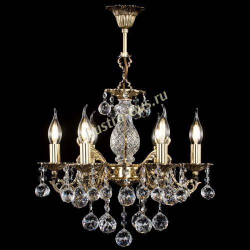 Люстра бронзовая Алфея №6/1 Шар в Химках Гусь Хрустальный