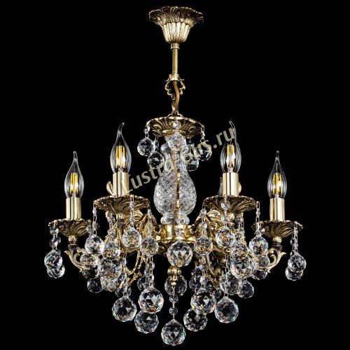 Люстра бронзовая Алфея №6/1 Шар в Химках Гусь Хрустальный