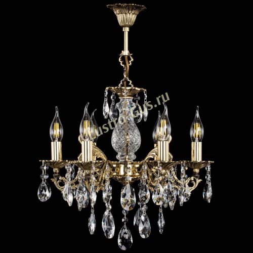 Люстра бронзовая Алфея №6/1 Журавлик в Химках Гусь Хрустальный