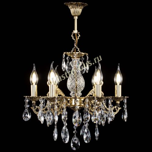 Люстра бронзовая Алфея №6/1 Журавлик в Химках Гусь Хрустальный