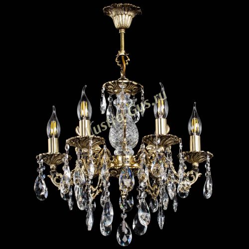 Люстра бронзовая Алфея №6/1 Журавлик в Химках Гусь Хрустальный