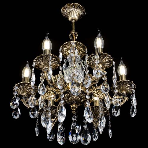 Люстра бронзовая Алфея №6/1 Журавлик в Химках Гусь Хрустальный