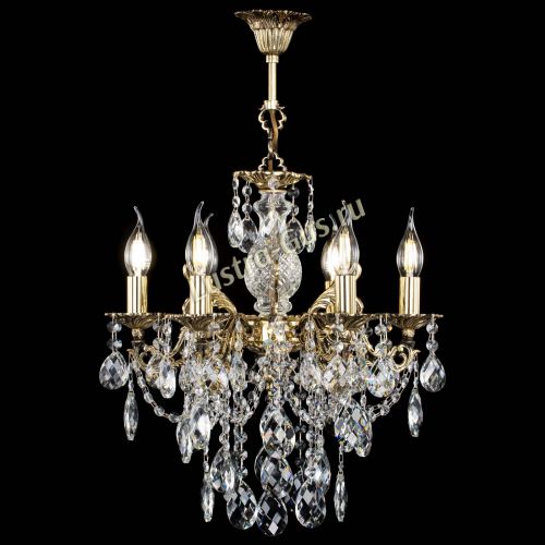 Люстра бронзовая Алфея №6/3 Баден в Химках Гусь Хрустальный