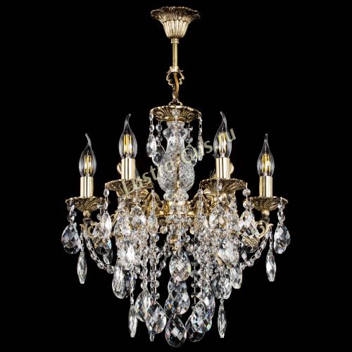 Люстра бронзовая Алфея №6/3 Баден в Химках Гусь Хрустальный