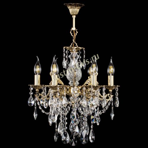 Люстра бронзовая Алфея №6/3 Лучик в Химках Гусь Хрустальный