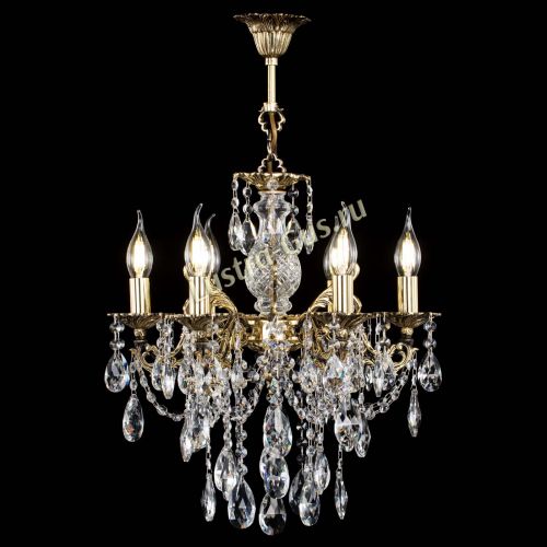 Люстра бронзовая Алфея №6/3 Журавлик в Химках Гусь Хрустальный