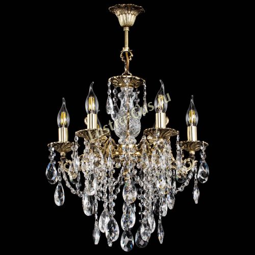 Люстра бронзовая Алфея №6/3 Журавлик в Химках Гусь Хрустальный