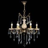 Люстра бронзовая Алфея №6 с камнем шар в Химках