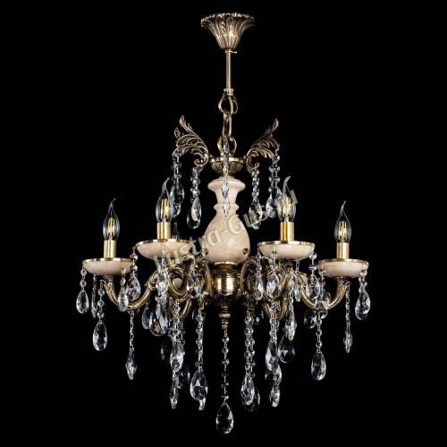 Люстра Алфея №6 с камнем журавлик в Химках Гусь Хрустальный