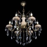 Люстра Алфея №6 с камнем журавлик в Химках