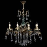 Люстра бронзовая Алфея Малахит №8 баден в Химках