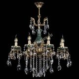 Люстра бронзовая Алфея Малахит №8 баден в Химках