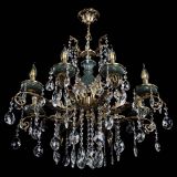 Люстра бронзовая Алфея Малахит №8 баден в Химках