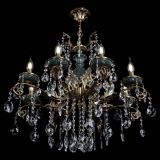 Люстра бронзовая Алфея Малахит №8 баден в Химках