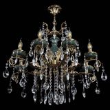 Люстра бронзовая Алфея Малахит №8 журавлик в Химках