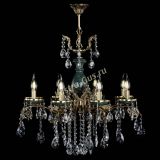 Люстра бронзовая Алфея Малахит №8 звездочка в Химках