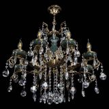 Люстра бронзовая Алфея Малахит №8 звездочка в Химках