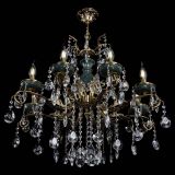 Люстра бронзовая Алфея Малахит №8 звездочка в Химках